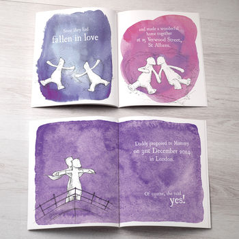 When Mummy Married Daddy Personalised Book, 5 of 8