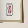 Diet Coke Break Funny Kitchen Print, thumbnail 7 of 12