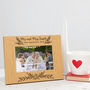 Personalised Engraved Mr And Mrs Wedding Photo Frame, thumbnail 2 of 6