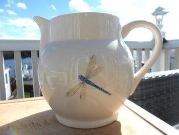 Extra Large Dragonfly Dutch Jug, 7 of 12