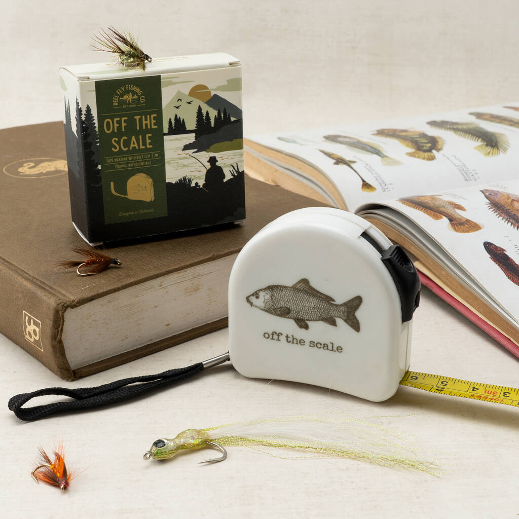 3m Tape Measure With Fish Design In Gift Box By CGB Giftware