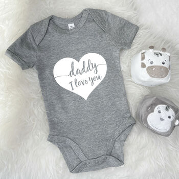 'Daddy I Love You' Babygrow, 6 of 10