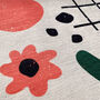 Abstract Cushion Cover With Plants And Flowers, thumbnail 6 of 7