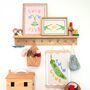 Peas In A Pod Twin Nursery Print, thumbnail 8 of 9