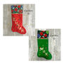 Personalised Fabric Christmas Stocking, thumbnail 6 of 12