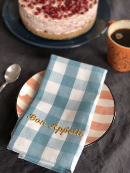 Personalised Check Napkins, 7 of 10