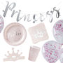 Silver Foiled Princess Party Party In A Box Kit 16 Pack, thumbnail 2 of 2