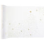 White Glittering Christmas Table Runner Two.5m, thumbnail 3 of 4