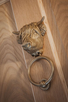 Highland Cow Door Knocker, 6 of 6