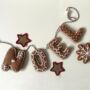 Handmade Joyeux Noel Christmas Felt Garland, thumbnail 3 of 5