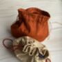 Bespoke Silk Pouch Bag Hand Made In Over 200 Shades, thumbnail 4 of 10