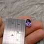 Purple Amethyst Sterling Silver Studs, thumbnail 6 of 12