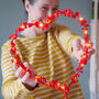 Fairy Light Heart Pom Pom Thoughtful Gift, thumbnail 1 of 8