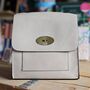 Postman Lock Satchel Bag In Beige, thumbnail 1 of 2