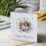 60th Birthday Personalised Photo Magnet Card, thumbnail 5 of 6