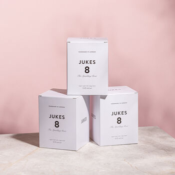 Jukes8 Non Alcoholic Sparkling Rosé Case, 5 of 6