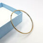 9ct Gold Mesh Slip On Bangle, thumbnail 8 of 8