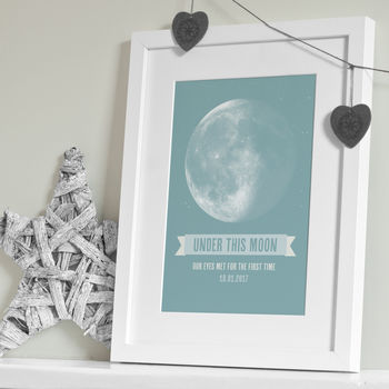 'Under This Moon' Personalised Print, 7 of 8