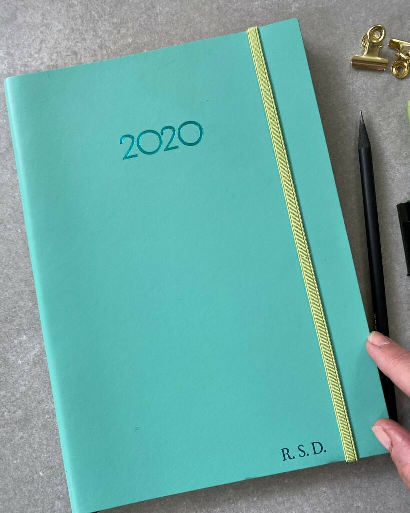 Leather 2020 Desk Diary By Undercover