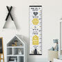 Personalised Dotty Be Wild And Free Height Chart, thumbnail 5 of 7