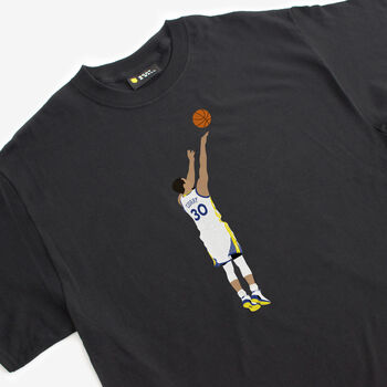 Steph Curry Golden State Warriors Basketball T Shirt, 3 of 4