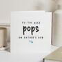 Father's Day Card For Pops From Kids, thumbnail 1 of 7