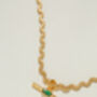 Twist Gold Plated Necklace Set, thumbnail 3 of 8