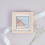 Personalised Miniature Square Map Framed Gift, thumbnail 3 of 11
