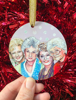 Golden Girls Christmas Bauble, 5 of 6