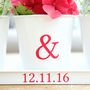 Personalised Heart Tray And Pots, thumbnail 3 of 5