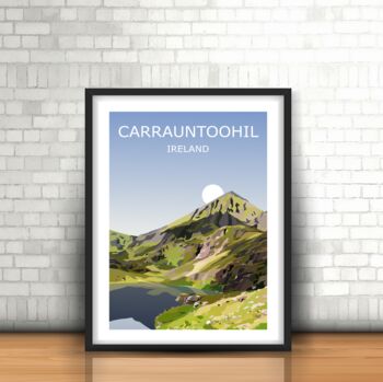 Carrauntoohil Ireland's Highest Peak Art Print, 2 of 3