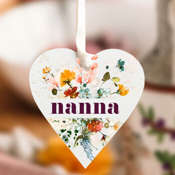 Personalised Mother's Day Heart Gift For Grandma, 8 of 8