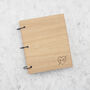 Personalised Carved Heart Scrapbook For Couples, thumbnail 2 of 7