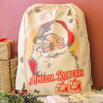 Personalised Santas Sack Christmas Gift For Kids, 2 of 3