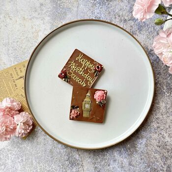 Chocolate Big Ben, Artisan British Personalised Gift, 8 of 11