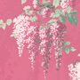 Wisteria Botanical Disco Pink Border, thumbnail 3 of 3