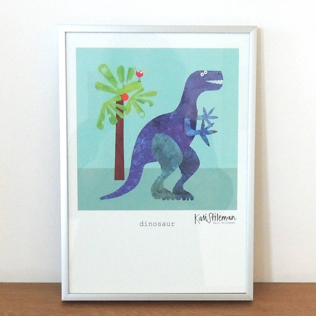Dinosaur Art Print By Kali Stileman Publishing | notonthehighstreet.com
