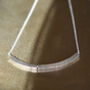 50th Milestone Solid Sterling Silver Handmade Necklace, thumbnail 2 of 5