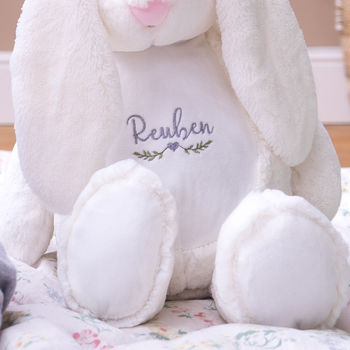 Personalised Bunny Rabbit Soft Toy, 2 of 6