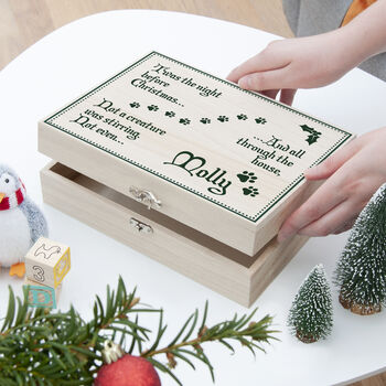 Personalised Pets Twas The Night Before Christmas Box, 2 of 9