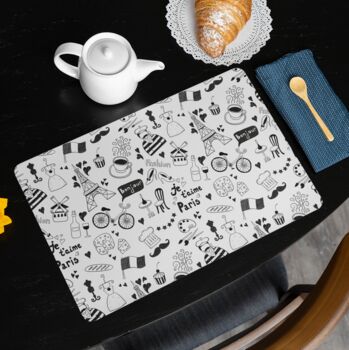 Placemats Featuring Paris, 2 of 2