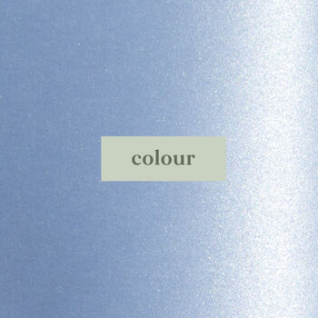 Pearlescent Blue Circular Earrings • Gold Plated Sterling Silver Hooks, 7 of 7