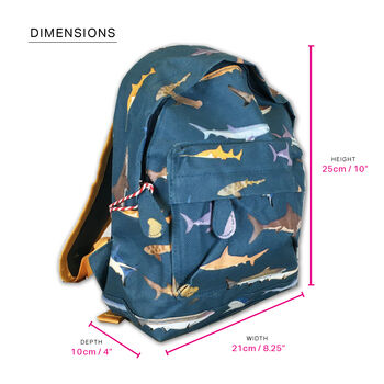 Colourful Creatures Children's Mini Backpack, 3 of 10