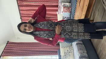 Patola Print Mashru Cotton Silk Scarf, Indian Print, 9 of 10