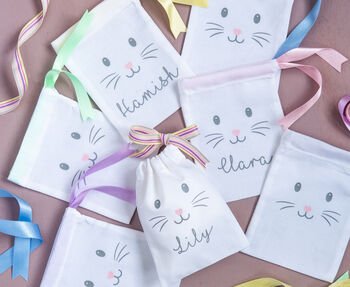 Personalised Easter Bunny Favour Bag, 3 of 4