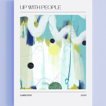 Lamb Chop Up With People Song Inspired Art Print, 2 of 3