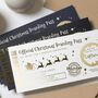 Personalised Lapland Boarding Pass Christmas Voucher, thumbnail 2 of 8