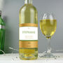 Personalised Gold Label White Wine, thumbnail 1 of 5