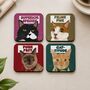 Funny Cat Coasters, thumbnail 5 of 11