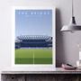 Chelsea Fc Stamford Bridge West Stand Modern Era Poster, thumbnail 1 of 8